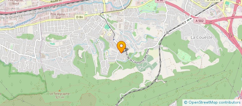 localisation de l'entreprise SCI LAMARTINE à AUBAGNE