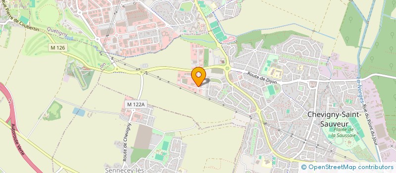 localisation de l'entreprise SCI LAMARTINE  CHEVIGNY-SAINT-SAUVEUR