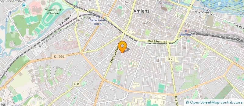 localisation de l'entreprise SCI LAMARTOLI à AMIENS