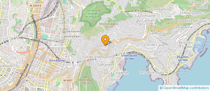 localisation de l'entreprise SCI LAMAX  VILLEFRANCHE-SUR-MER