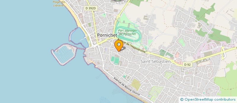 localisation de l'entreprise SCI LAMB à PORNICHET