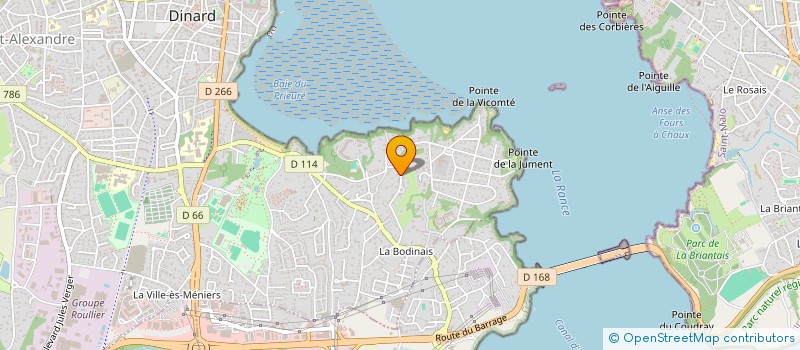 localisation de l'entreprise SCI LAMBALLE IMMO 35  DINARD