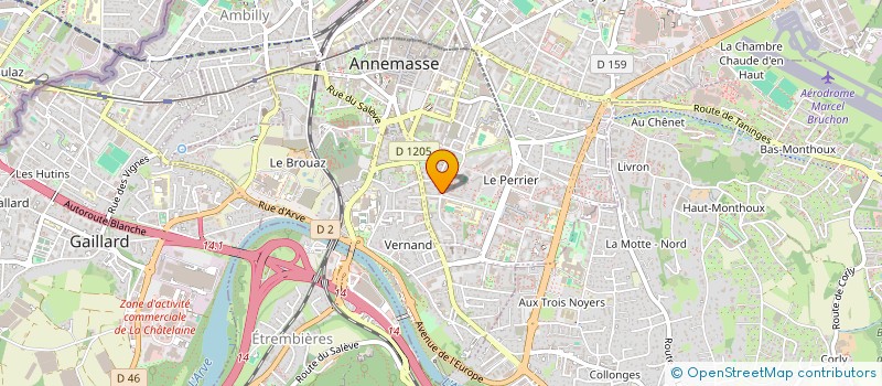 localisation de l'entreprise SCI LAMBDA  VILLE-LA-GRAND