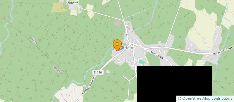 localisation de l'entreprise SCI LAMBERGER LESCOS  SAINT-VINCENT-DE-PAUL