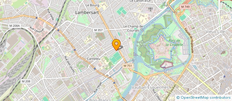 localisation de l'entreprise SCI LAMBERKINE à LAMBERSART