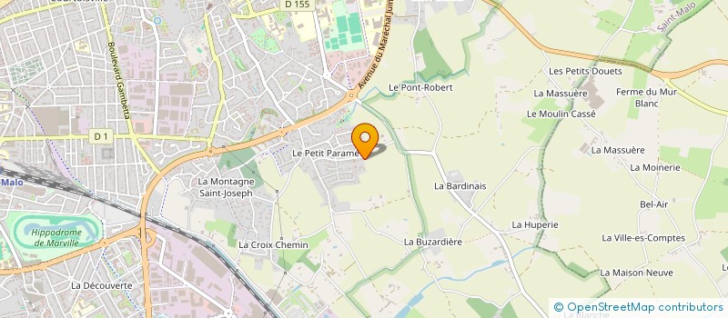 localisation de l'entreprise SCI LAMBERT  SAINT-MALO