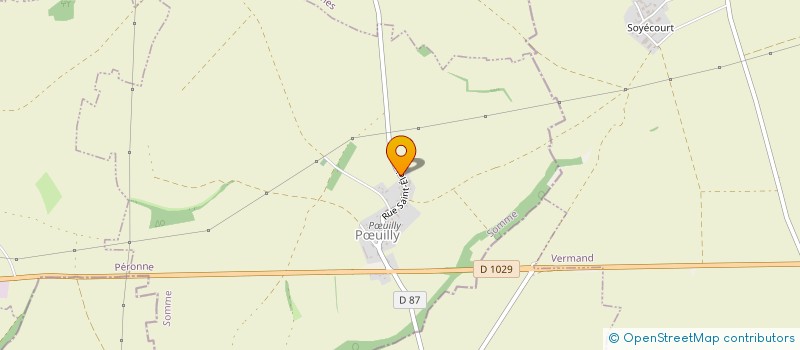 localisation de l'entreprise SCI LAMBERT  POEUILLY