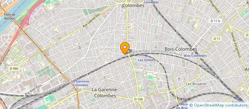 localisation de l'entreprise SCI LAMBERT COLOMBES  COLOMBES