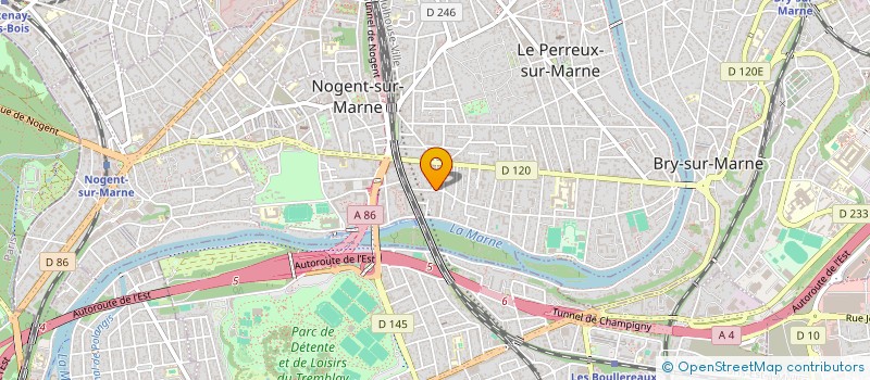 localisation de l'entreprise SCI LAMBERT GESTION  LE PERREUX-SUR-MARNE
