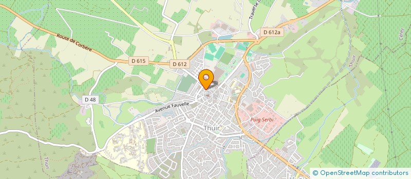 localisation de l'entreprise SCI LAMBERT MARDON  THUIR