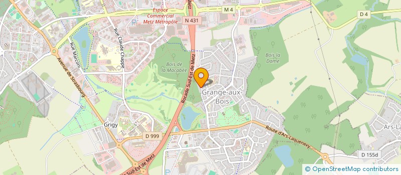 localisation de l'entreprise SCI LAMBESE  METZ