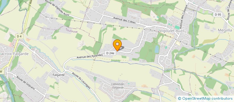 localisation de l'entreprise SCI LAMBOULLE  VIGOULET-AUZIL