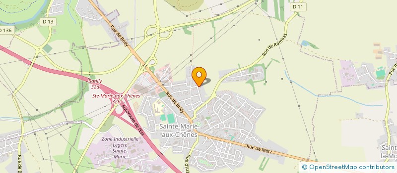 localisation de l'entreprise SCI LAMC  SAINTE-MARIE-AUX-CHENES