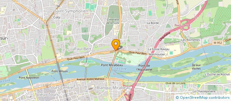 localisation de l'entreprise SCI LAMCE  TOURS