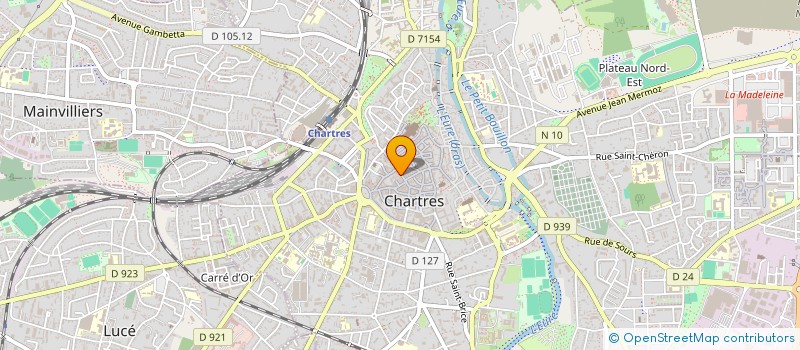 localisation de l'entreprise SCI LAMDO à CHARTRES