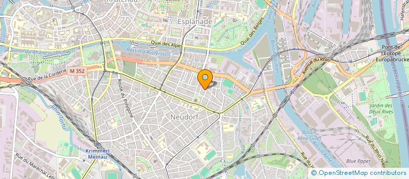 localisation de l'entreprise SCI LAME à STRASBOURG