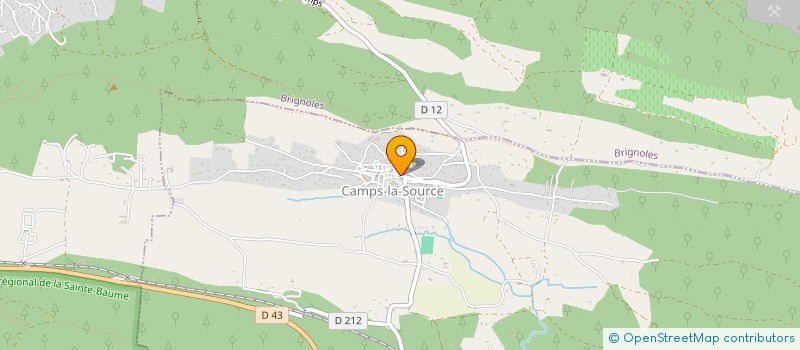 localisation de l'entreprise SCI LAMED à VINS-SUR-CARAMY