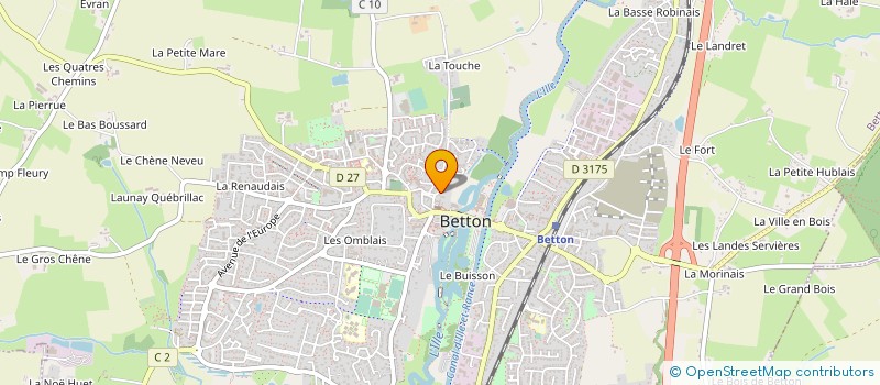 localisation de l'entreprise SCI LAMEN  BETTON