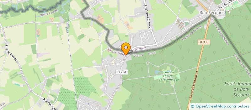 localisation de l'entreprise SCI LAMENDIN  VIEUX-CONDE