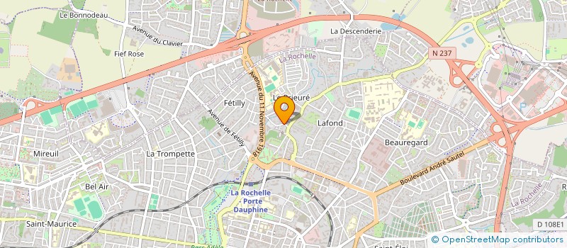 localisation de l'entreprise SCI LAMER  LA ROCHELLE