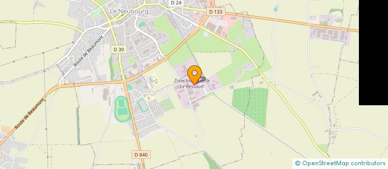 localisation de l'entreprise SCI LAMERANT FRERES  LE NEUBOURG