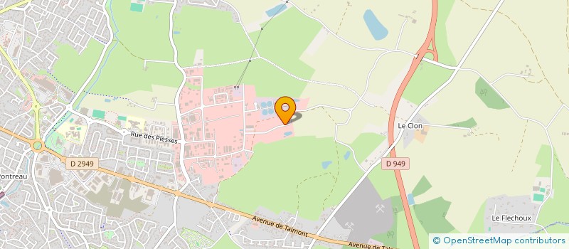 localisation de l'entreprise SCI LAMES à LES SABLES D'OLONNE