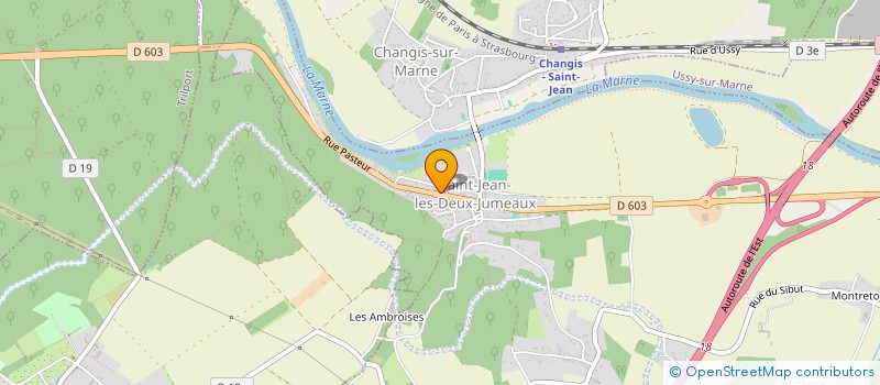 localisation de l'entreprise SCI LAMI  SAINT-JEAN-LES-DEUX-JUMEAUX