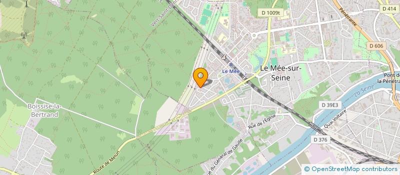 localisation de l'entreprise SCI LAMIGEST  LE MEE-SUR-SEINE