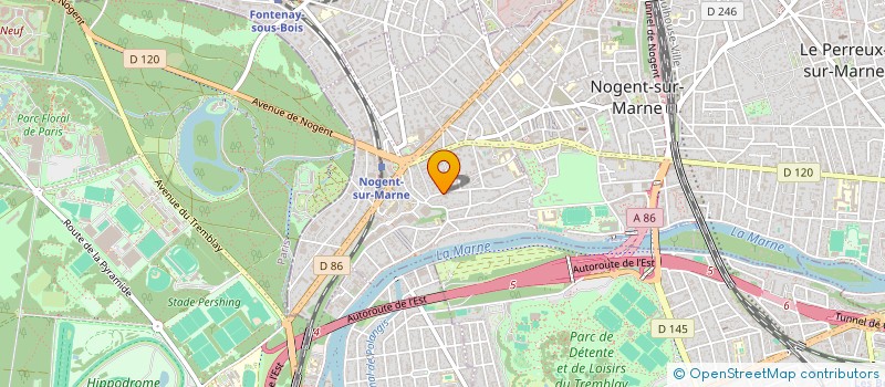 localisation de l'entreprise SCI LAMINOIS 83  NOGENT-SUR-MARNE