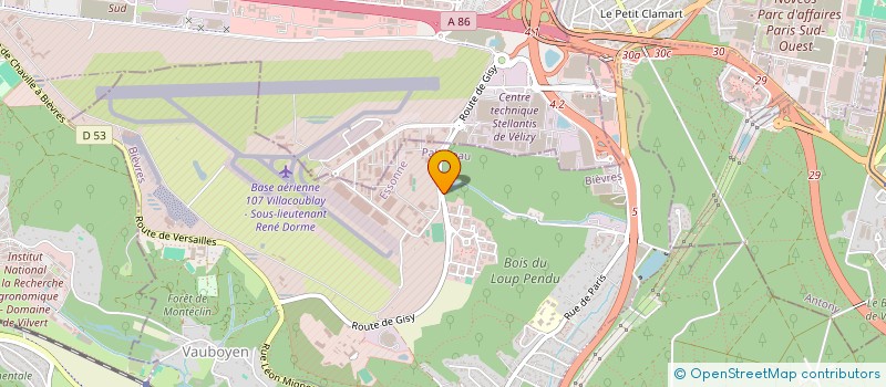 localisation de l'entreprise SCI LAMIOT & VENTURINI  BIEVRES