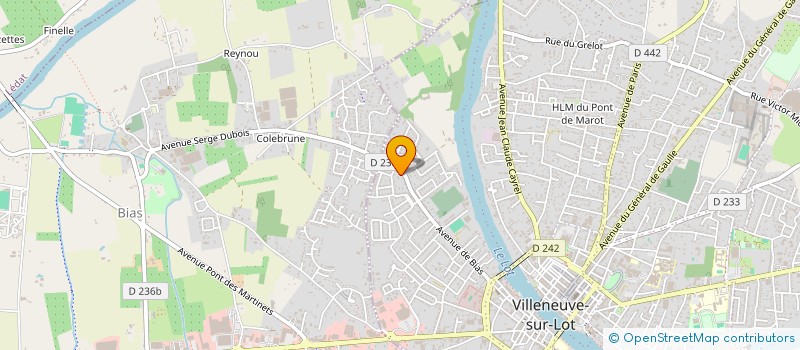 localisation de l'entreprise SCI LAMJN  VILLENEUVE-SUR-LOT