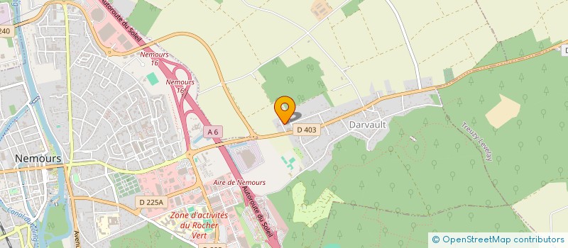 localisation de l'entreprise SCI LAML  DARVAULT