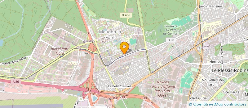 localisation de l'entreprise SCI LAMMA à MEUDON