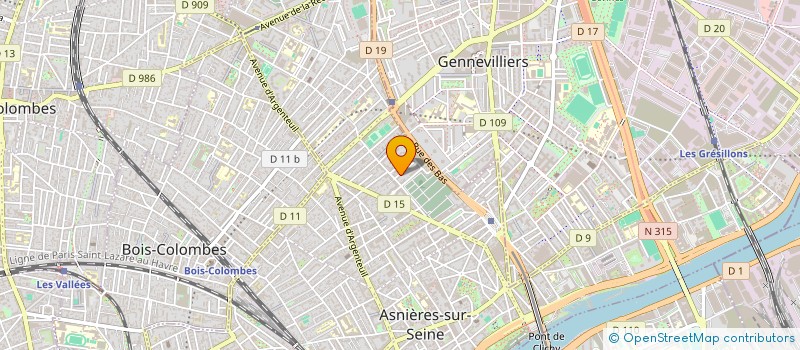 localisation de l'entreprise SCI LAMOTTE CULITA à ASNIERES-SUR-SEINE