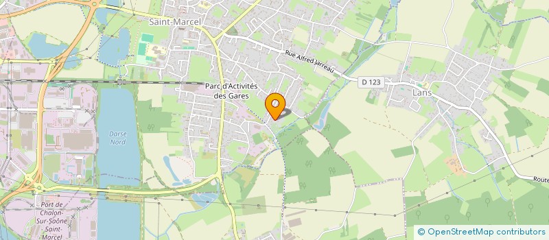 localisation de l'entreprise SCI LAMOUR  SAINT-MARCEL