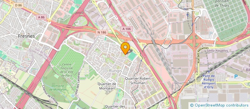 localisation de l'entreprise SCI LAMOUR VEZINET à RUNGIS