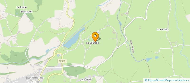 localisation de l'entreprise SCI LAMOUREUX SALZET  BUXIERES-LES-MINES