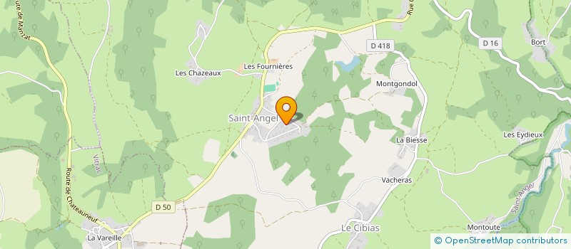 localisation de l'entreprise SCI LAMOUROUX IMMOBILIER  CHARBONNIERES-LES-VARENNES
