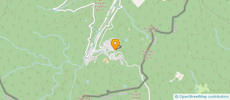 localisation de l'entreprise SCI LAMPAS  MAUREILLAS-LAS-ILLAS