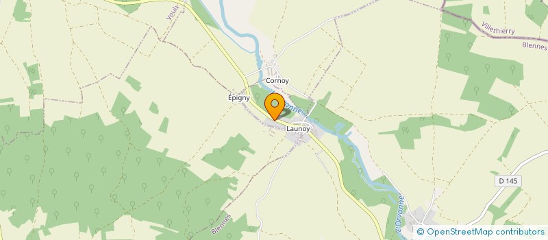 localisation de l'entreprise SCI LAMPO  BLENNES