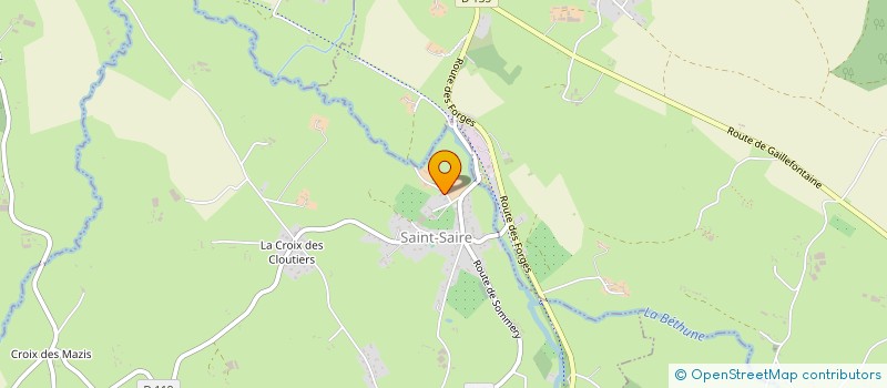 localisation de l'entreprise SCI LAMULLE  SAINT-SAIRE