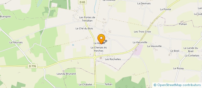 localisation de l'entreprise SCI LAMY  VAL D'ANAST