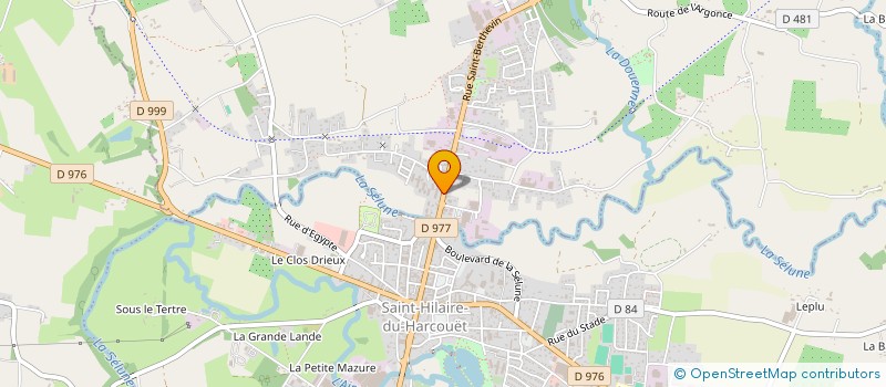 localisation de l'entreprise SCI LAMY FAUCHER  GRANDPARIGNY