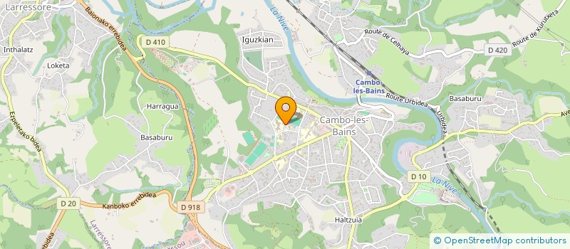 localisation de l'entreprise SCI LAN TOKI  ITXASSOU