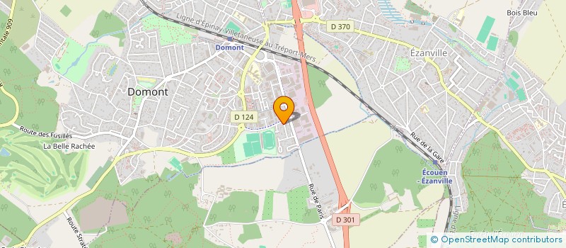 localisation de l'entreprise SCI LANA  DOMONT