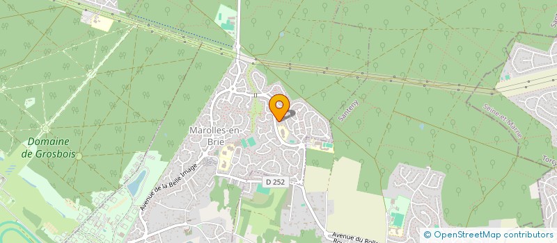 localisation de l'entreprise SCI LANA  SANTENY