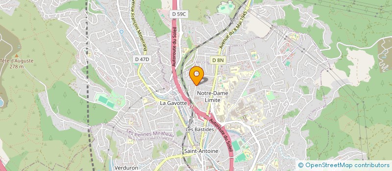 localisation de l'entreprise SCI LANA à MARSEILLE