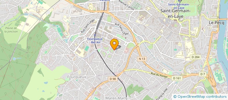 localisation de l'entreprise SCI LANATHEM  SAINT-GERMAIN-EN-LAYE