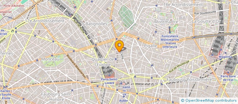 localisation de l'entreprise SCI LANBER  PARIS
