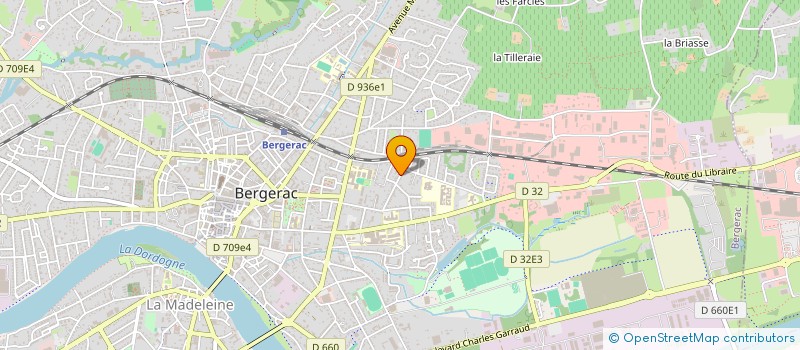 localisation de l'entreprise SCI LANBUR à BERGERAC